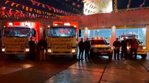 ارسال اقلام ضروری آتش نشانی تهران به مناطق زلزله زده خوی