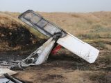 اولین تصاویر سقوط هواپیمای آموزشی در کرج