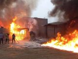 آتش‌سوزی انبار نوشت‌افزار در تهران/ جزئیات