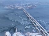 طولانی ترین رودخانه جهان در چین یخ زد/ عکس