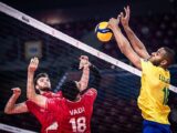 تیم ملی والیبال برزیل فاتح نخستین دیدار دوستانه برابر ایران
