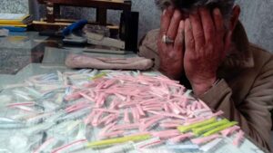 ساقی شیشه در پایانه جنوب دستگیر شد