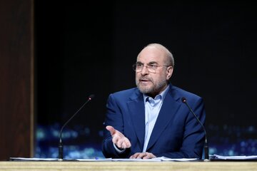 محمد باقر قالیباف رئیس مجلس و نامزد انتخابات