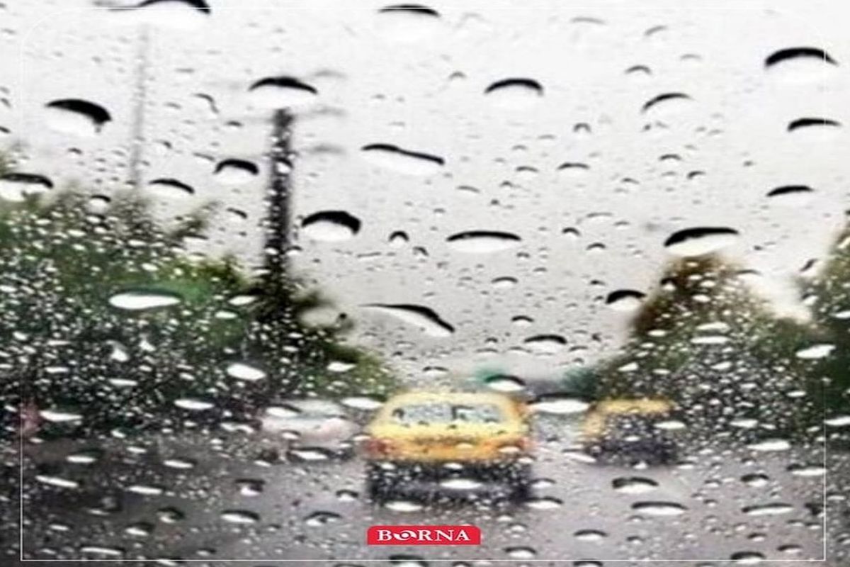باران تابستانی در کرمان