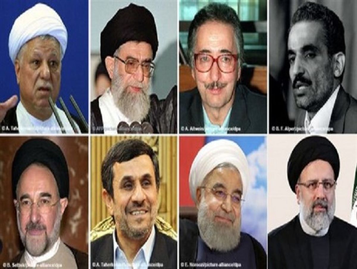 امضای 9 رئیس جمهور ایران را ببینید