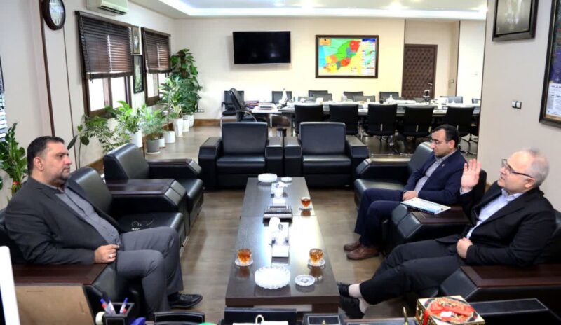 ديدار مديرعامل بانك سپه با عليرضا نوراني رئيس سازمان مديريت و برنامه ريزي استان گلستان
