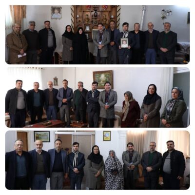 دیدار مسئولان اقتصادی گلستان با مادران شهیدان