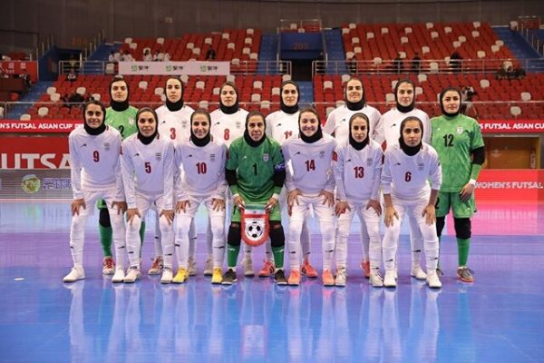 سومی فوتسال زنان ایران در آسیا