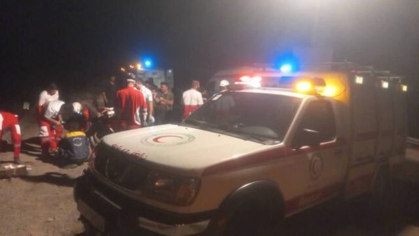واژگونی اتوبوس در جاده باغین ـ جوپار ۴٨ مصدوم برجا گذاشت