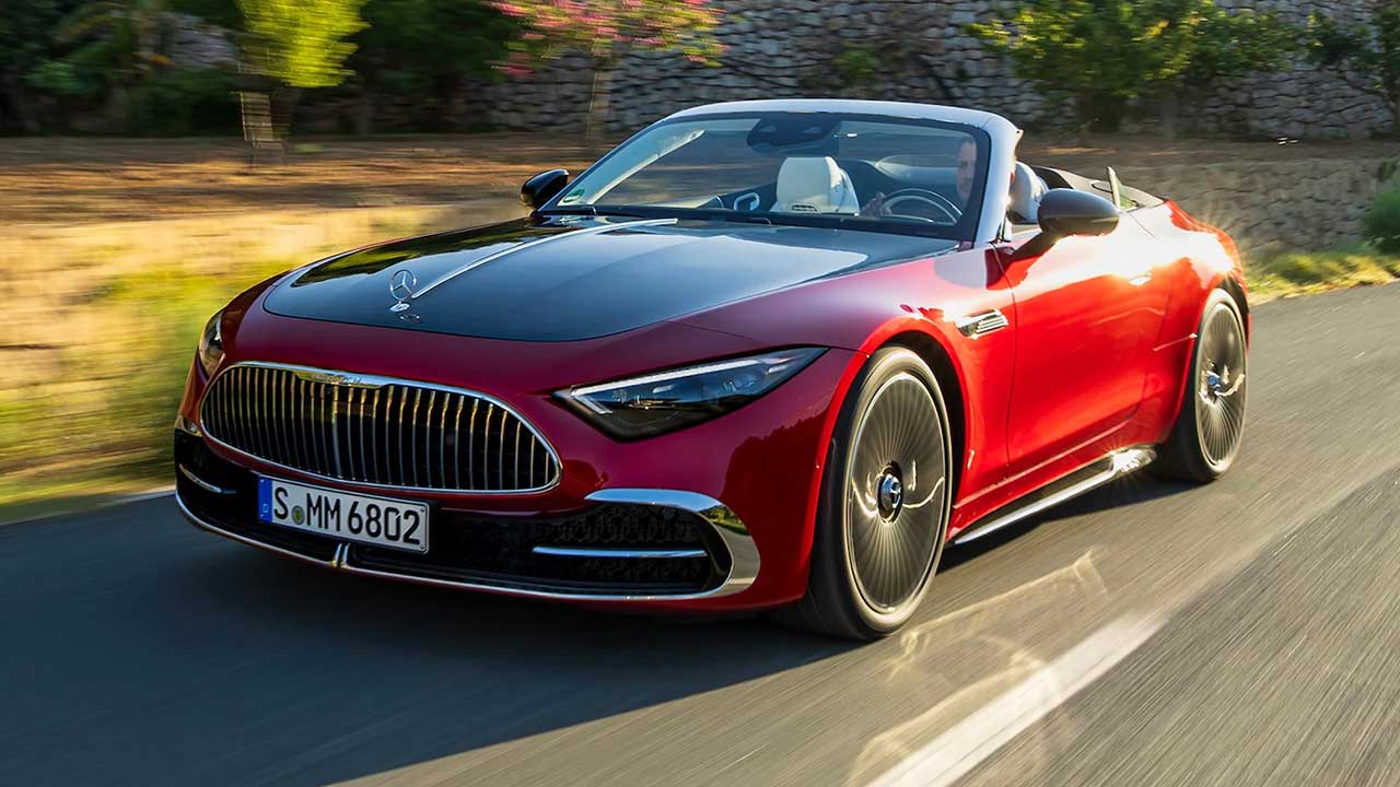 رانندگی با مرسدس میباخ SL680