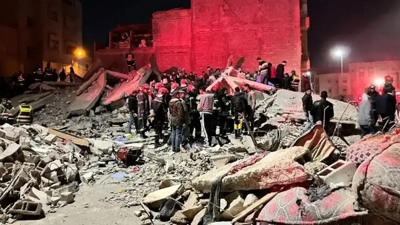 ریزش ۲ ساختمان در مراکش؛ ۲۲ نفر کشته شدند